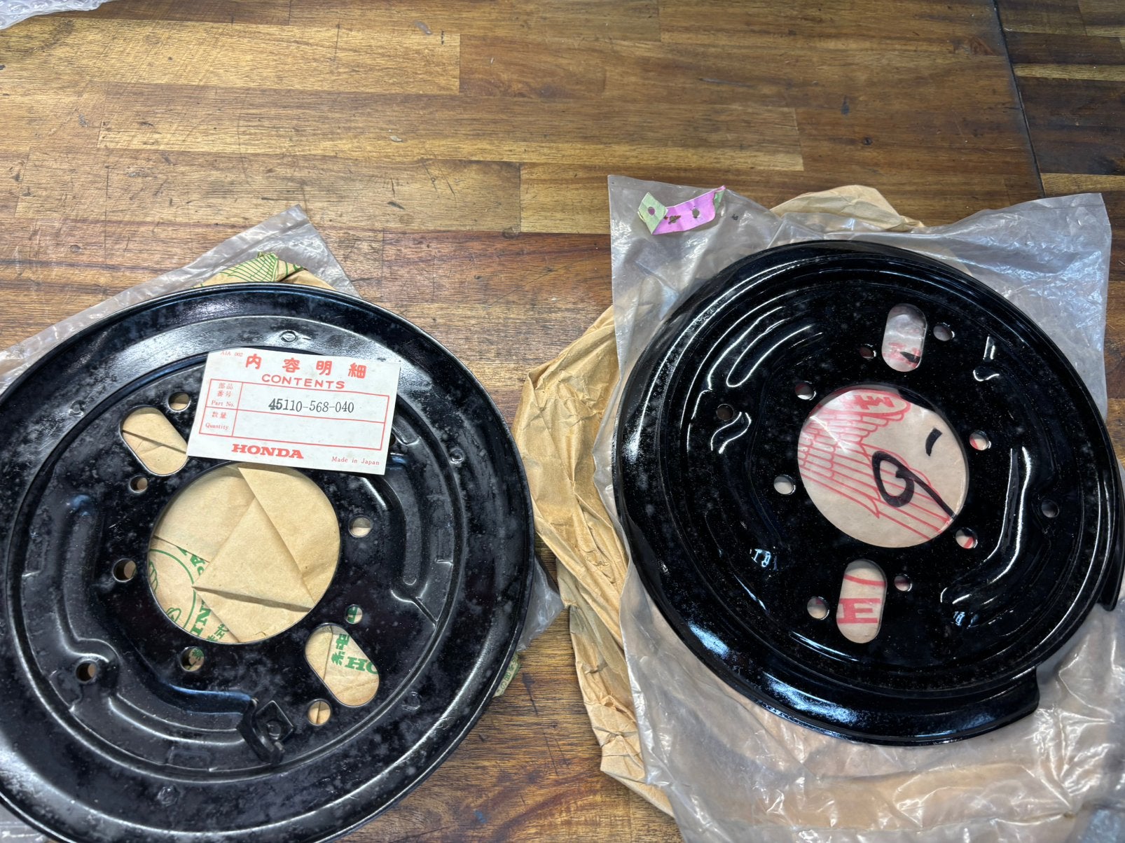Cache disque avant honda n600, Autos : Pièces & Accessoires, Enlèvement ou Envoi, Honda