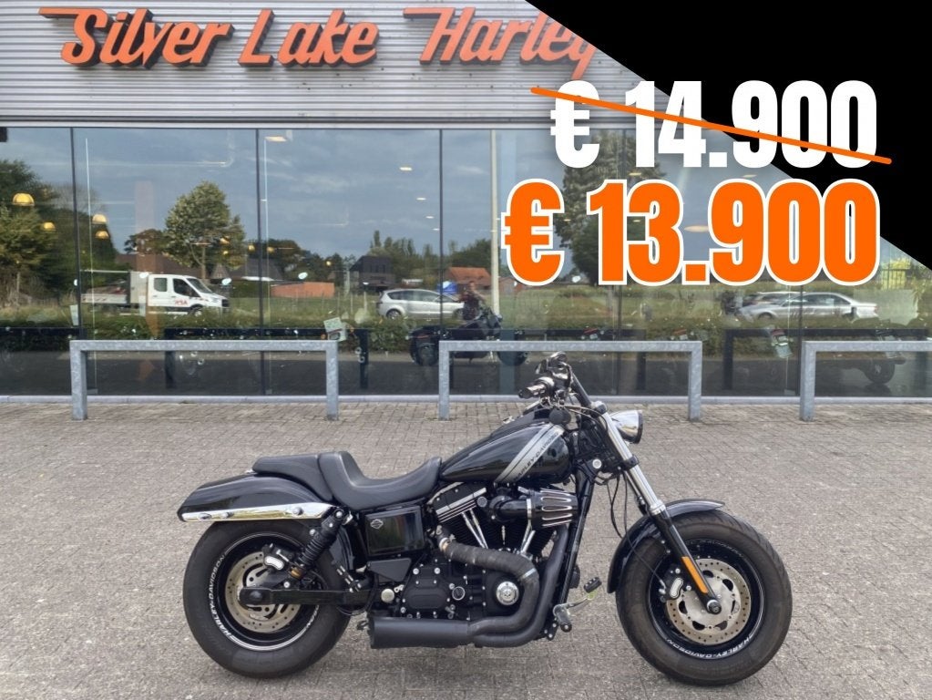 Harley-Davidson Dyna Fat Bob met 12 maanden waarborg, Motos, Motos | Harley-Davidson, Autre