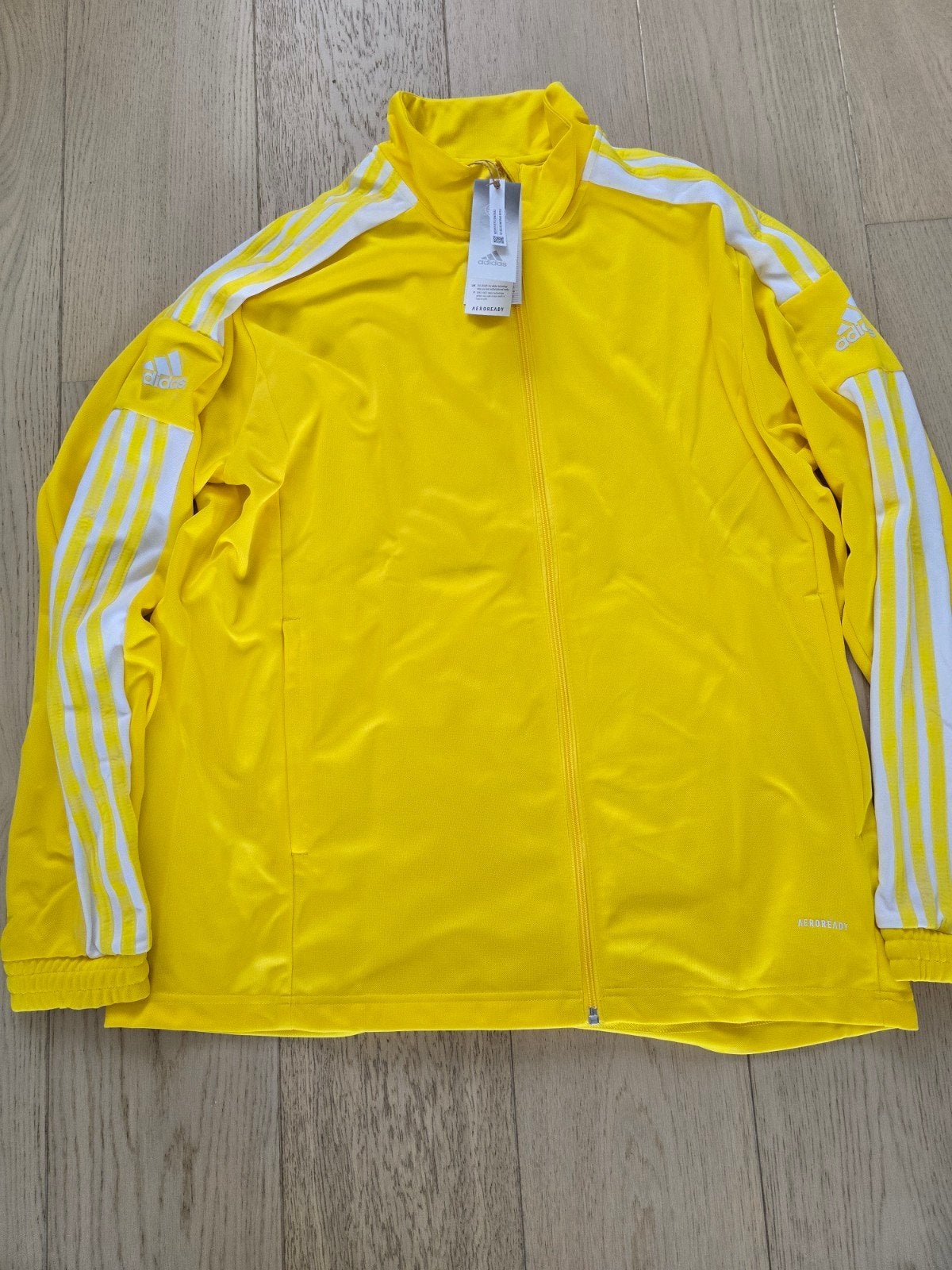 Veste Adidas Squadra 21 XXL, Jaune, Taille 56/58 (XL), Adidas, Envoi