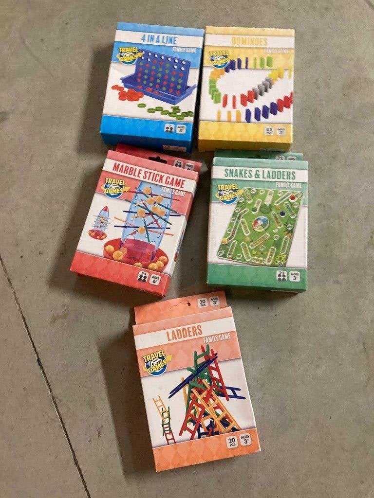 Jeux de voyage neufs, Enlèvement ou Envoi