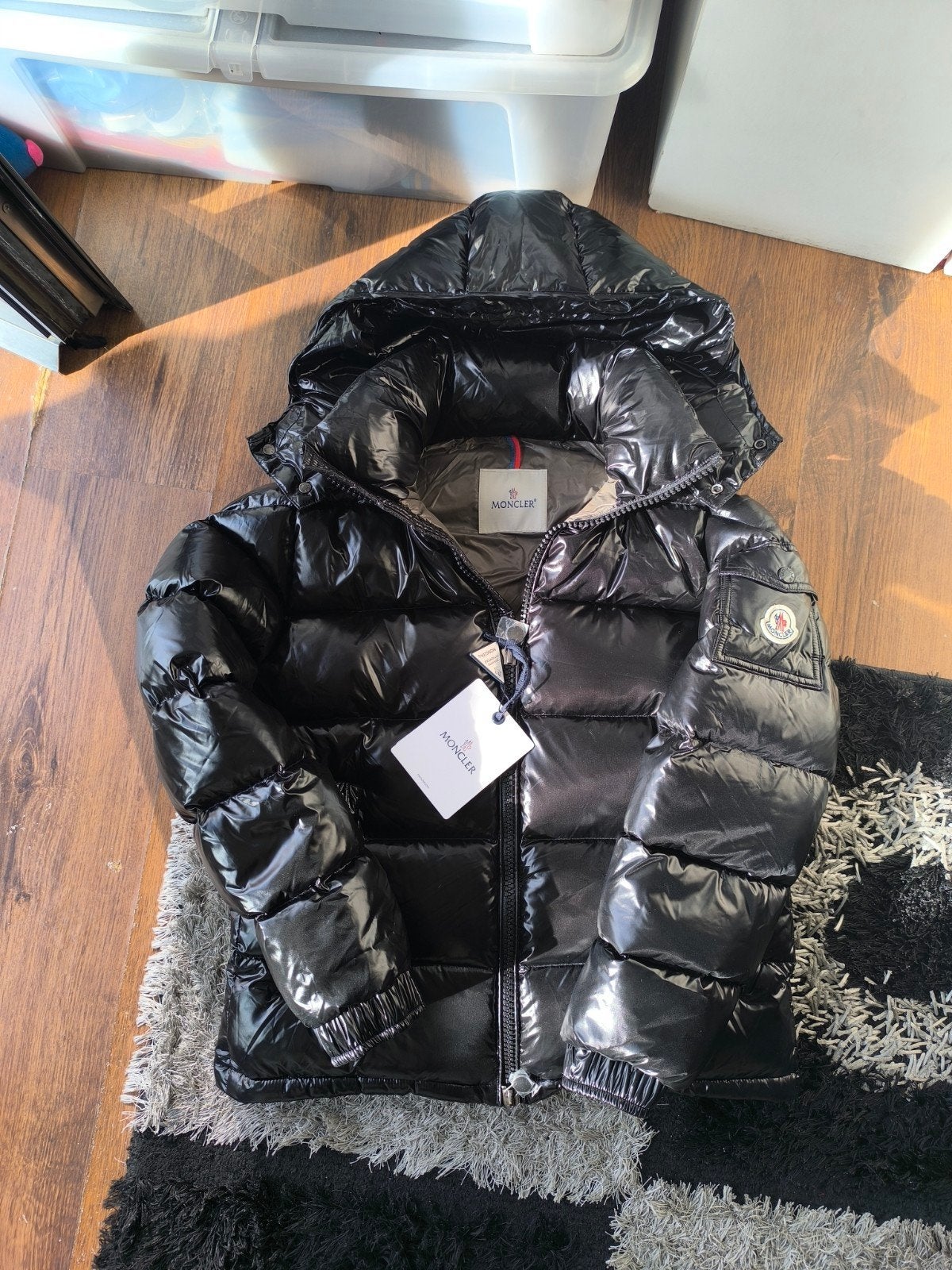 Moncler Maya - M. Met NFC, Kleding | Heren, Ophalen, Moncler, Maat 48/50 (M), Zwart