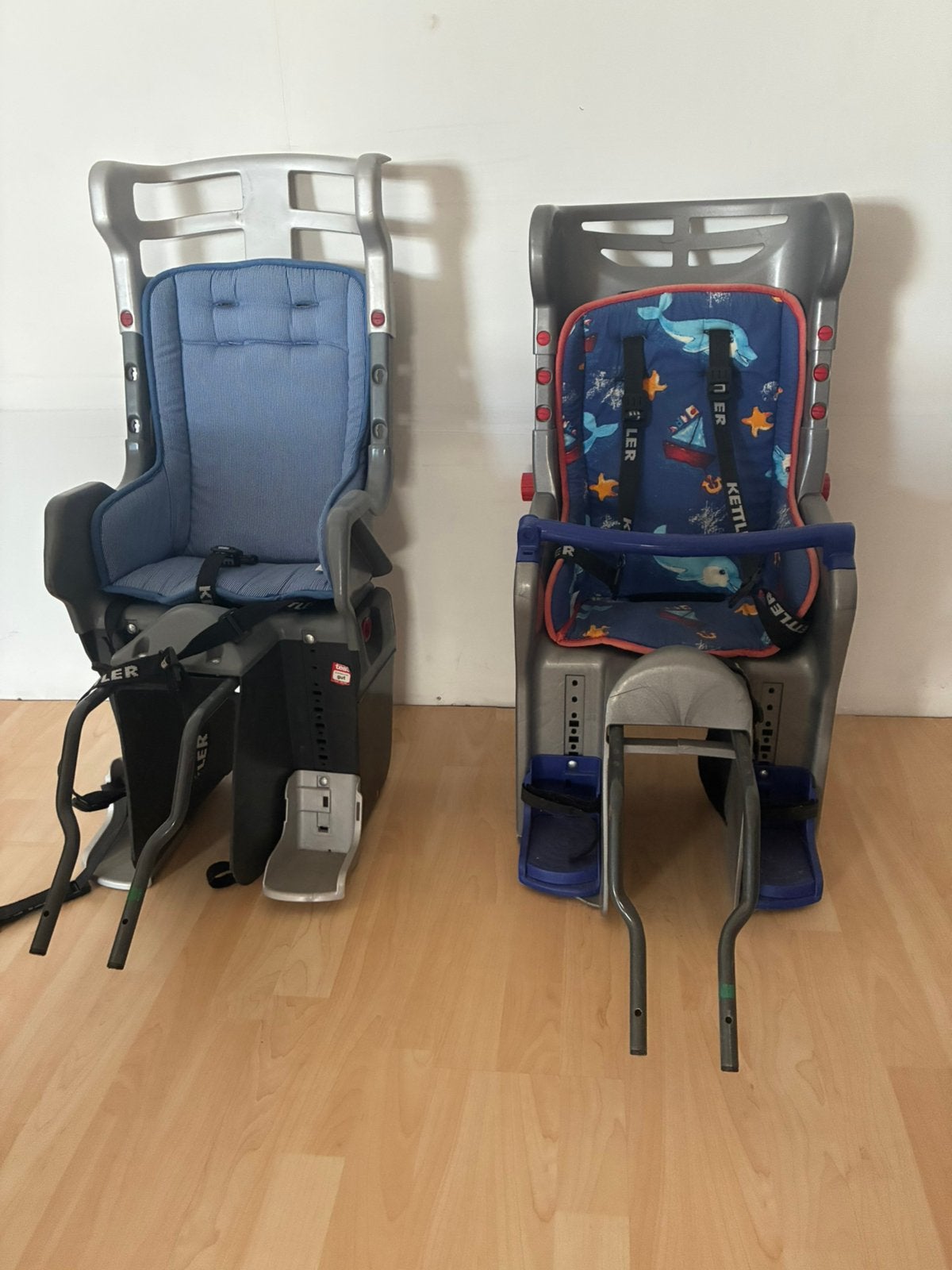 Kinderfietsstoeltjes Kettler, Achterzitje, Ophalen, 15 t/m 25 kg, Gebruikt