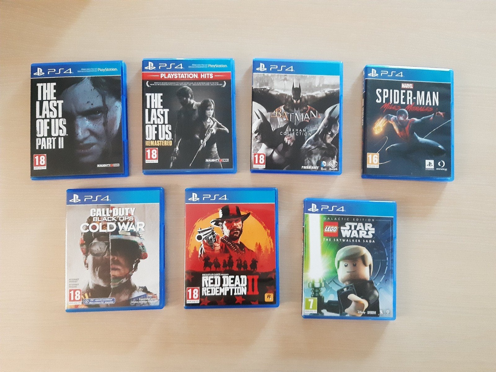7 ps4 games €75, Games en Spelcomputers, Games | Sony PlayStation 4, Ophalen of Verzenden, Zo goed als nieuw