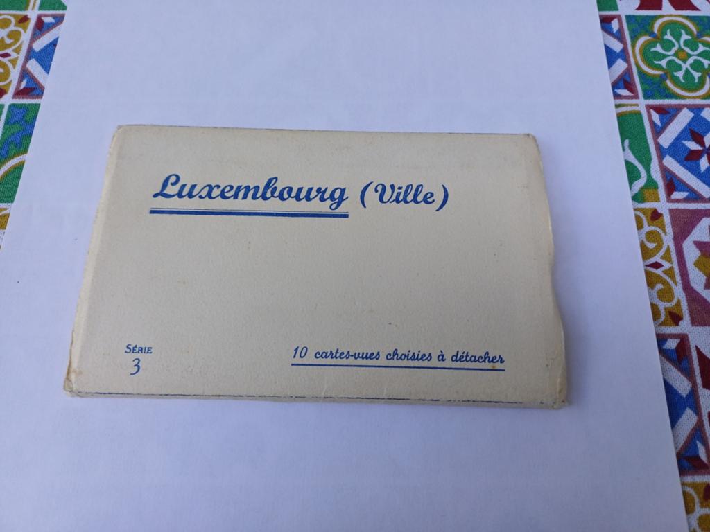 LIVRE SOUVENIR DE LA VILLE DE LUXEMBOURG, Collections, Enlèvement ou Envoi, 1940 à 1960
