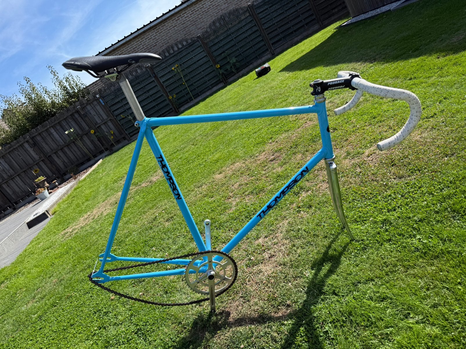Pisteframe + stuur + zadel, Fietsen en Brommers, Ophalen, Gebruikt, Stuur