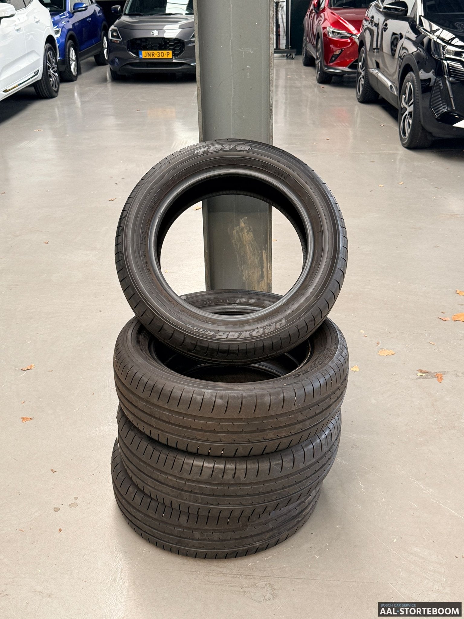 4x Zomerbanden 185/60 R16 86H Toyo Proxes R55A200, Auto-onderdelen, Banden en Velgen, Band(en), Zomerbanden, 16 inch, 185 mm, Personenwagen