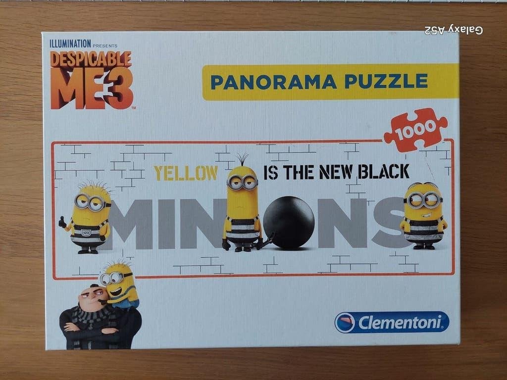 puzzel 1000 st - Clementoni - Minions, Ophalen of Verzenden, 500 t/m 1500 stukjes, Zo goed als nieuw, Legpuzzel