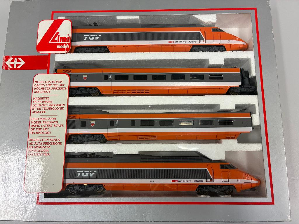 Lima TGV Lausanne Suisse, Hobby en Vrije tijd, Modeltreinen | H0, Ophalen of Verzenden, Lima