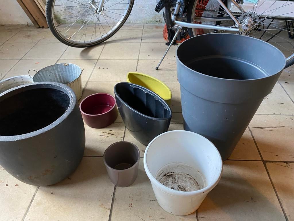 Bloempotten, Tuin en Terras, Bloempotten, Ophalen, Binnen