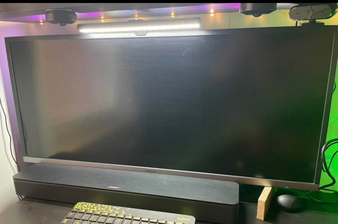 Samsung 34" UltraWide Monitor (UWQHD 3440x1440) - SJ55W, Audio, Tv en Foto, Televisies, Ophalen of Verzenden, Zo goed als nieuw