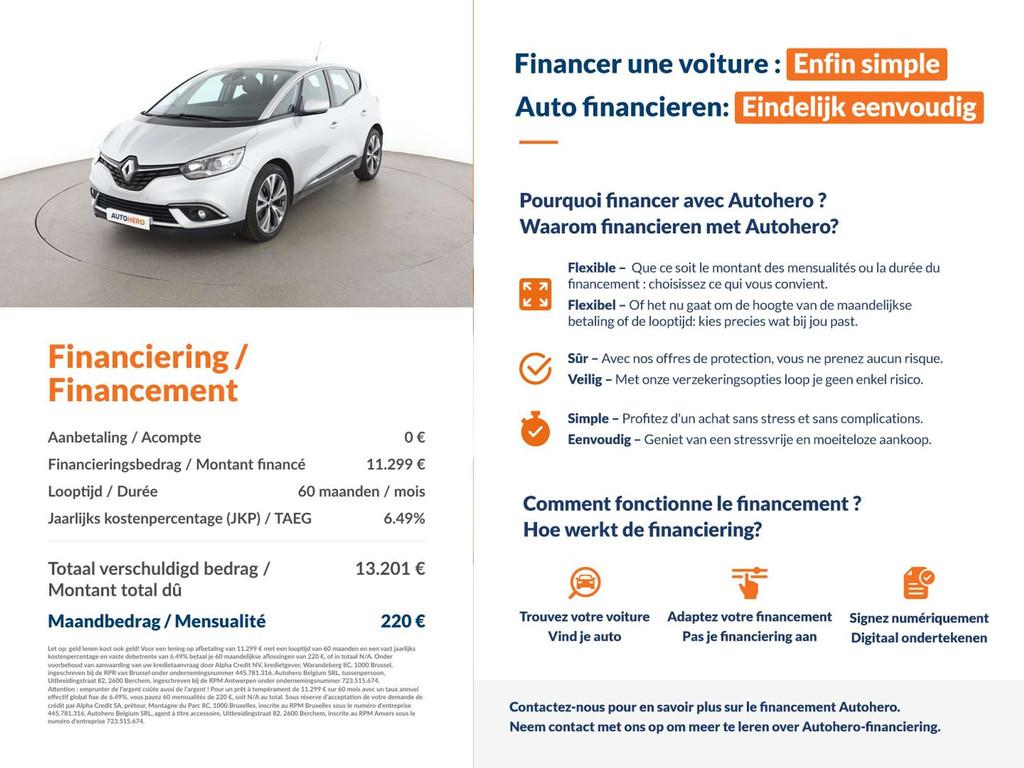 Renault Scénic 1.2 TCe Energy Intens (bj 2018), Auto's, Voorwielaandrijving, 116 pk, Bluetooth, Overige carrosserie