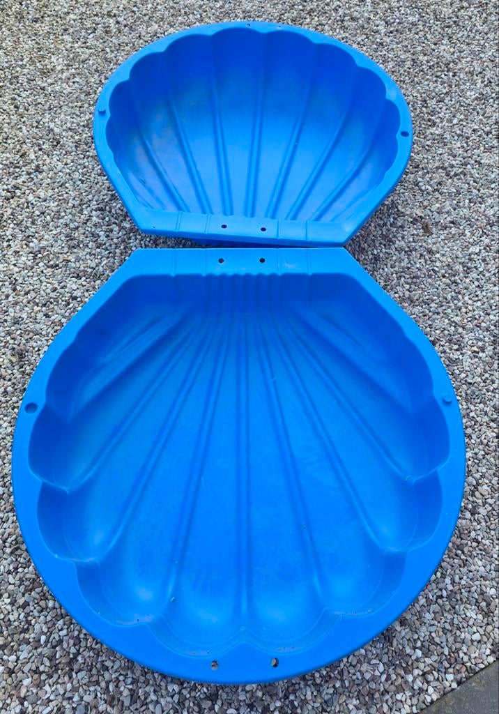 SwingKing zandbak schelp blauw, Ophalen, Zo goed als nieuw, Overige typen