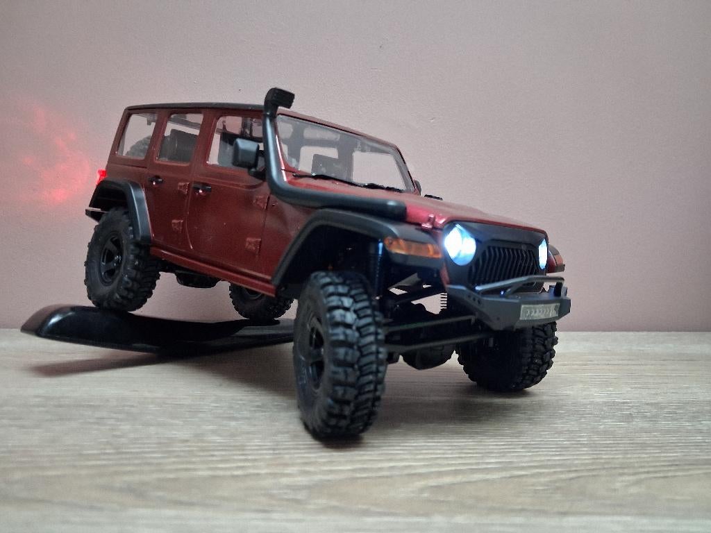 Jeep Thunderstorm 1:18, Hobby en Vrije tijd, Modelbouw | Radiografisch | Auto's, Nieuw, Auto offroad, Elektro, Overige schalen