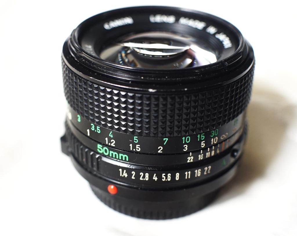 Canon FD 50mm 1.4 pour Canon A-1, AE-1, AE-1 Program......, Enlèvement ou Envoi, Utilisé, Reflex miroir, Canon