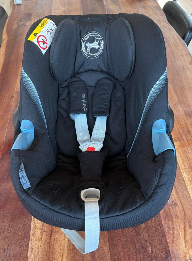 Autostoel Cybex (aton m i-size) + onderstel (base M), Enfants & Bébés, Sièges auto, Comme neuf, Enlèvement
