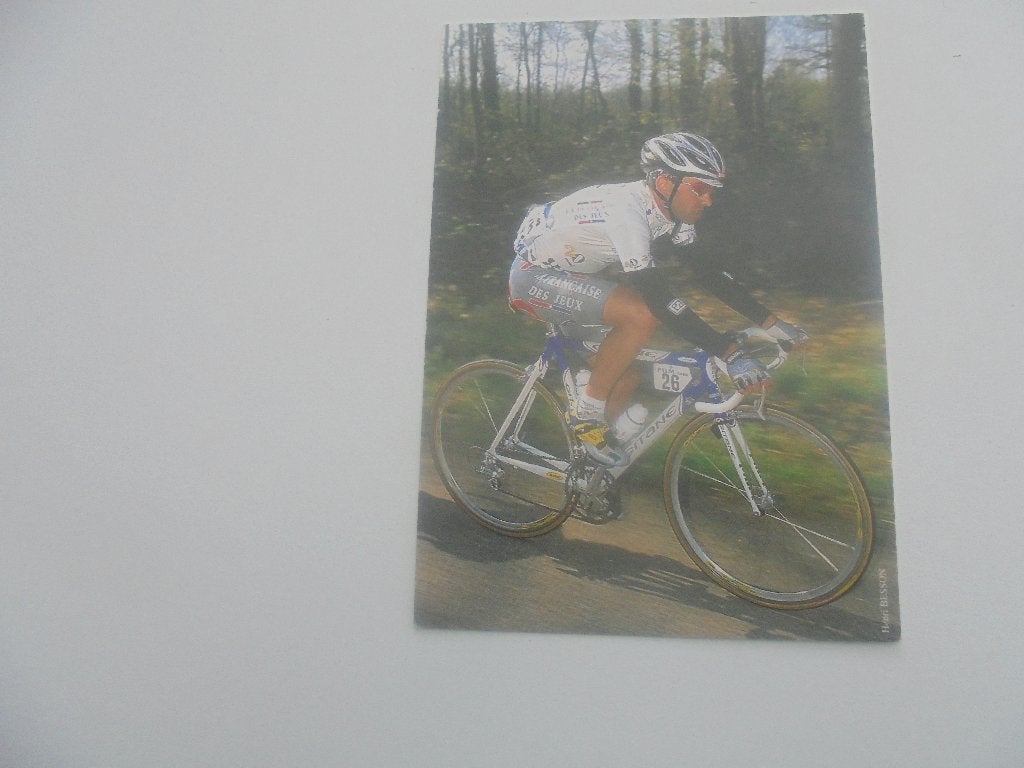 wielrenner- xavier jan, Envoi, 1980 à nos jours, Comme neuf, Photo
