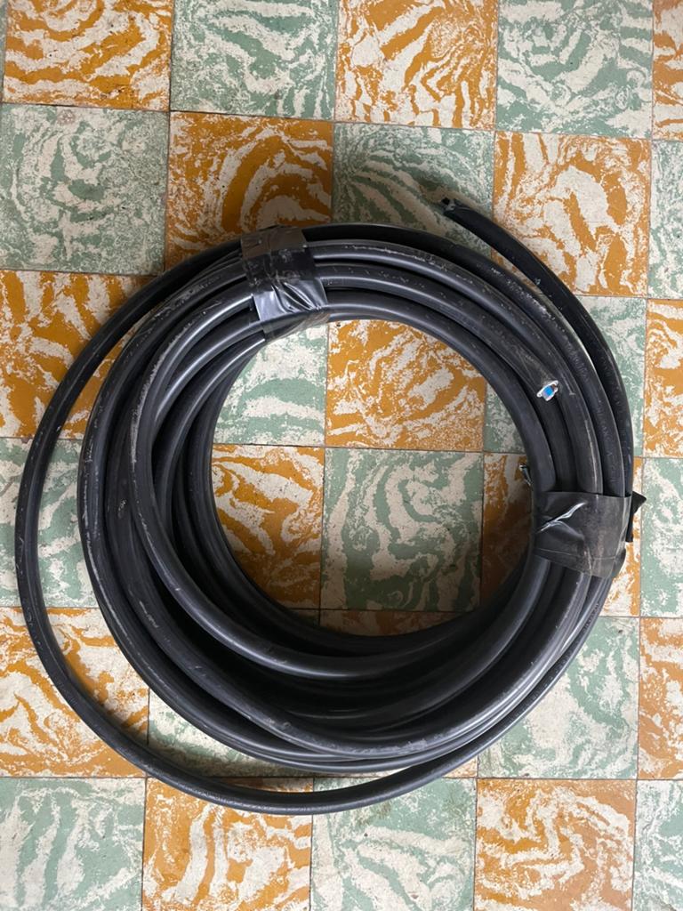 20m. Grondkabel nexans cebec 5 exvb 06/1k V 4x10 eca, Enlèvement, Comme neuf
