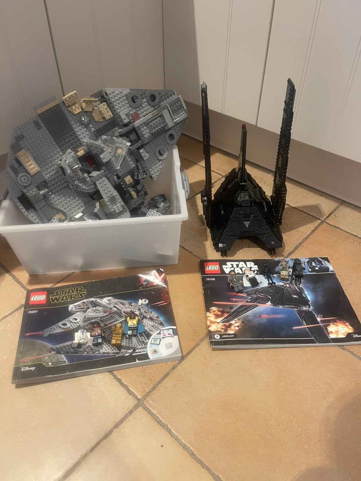 2 lego star wars sets, Kinderen en Baby's, Ophalen of Verzenden, Gebruikt, Lego, Star Wars
