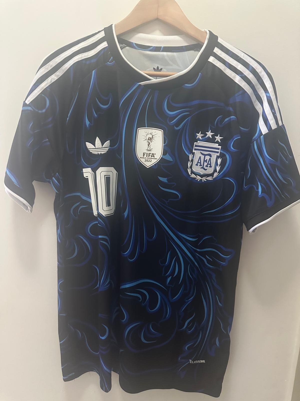 Argentinië WK voetbal uitshirt maat L, Maat L, Ophalen of Verzenden