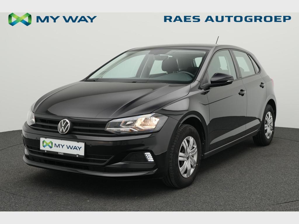 Volkswagen Polo Polo 1.0i Trendline (EU6AP), Auto's, Zwart, Elektrische ramen, Stadsauto, https://public.car-pass.be/vhr/f317bc9e-29c4-4ab1-8381-0fc1864430cd
