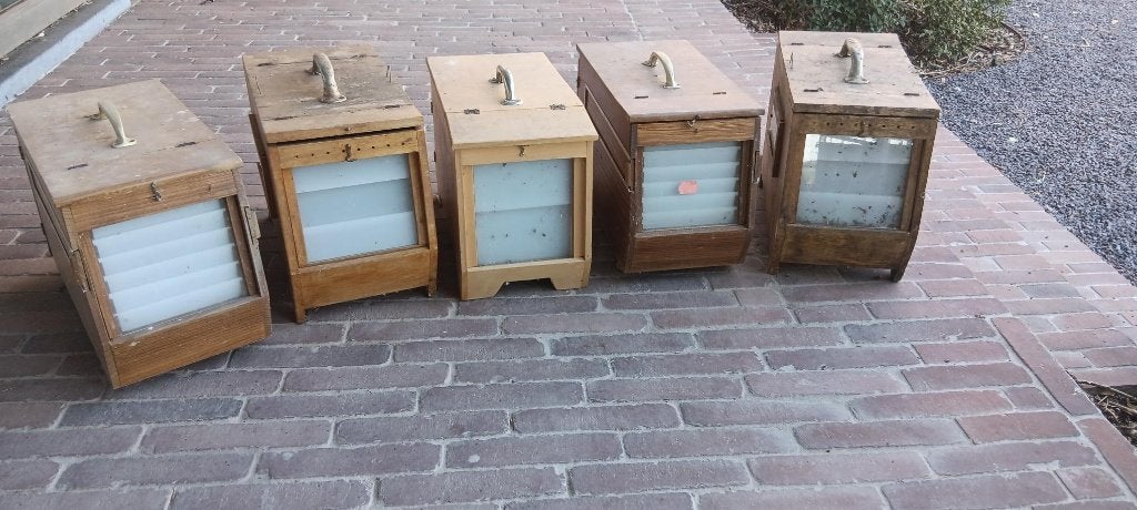 Vinkenkooien, Dieren en Toebehoren, Ophalen, Gebruikt, Hout, Vogelkooi