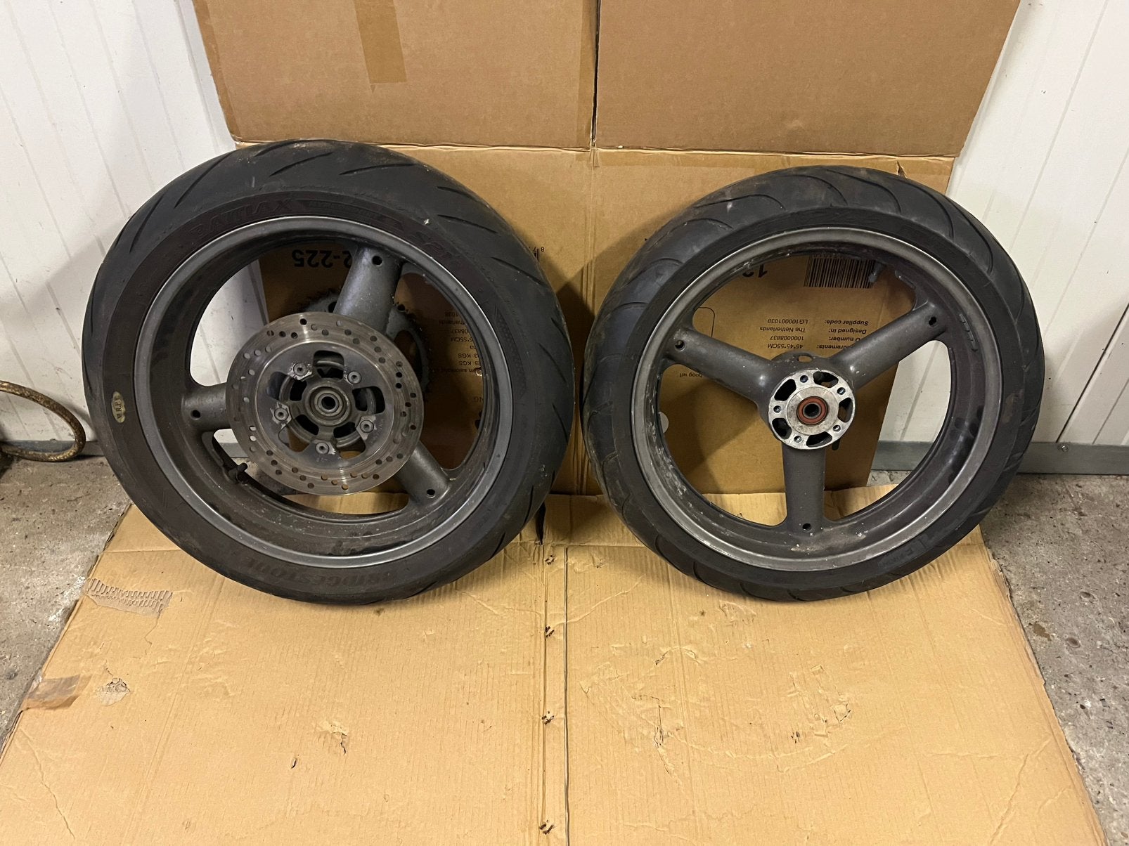 suzuki sv 650 velgenset, Motoren, Ophalen of Verzenden, Gebruikt