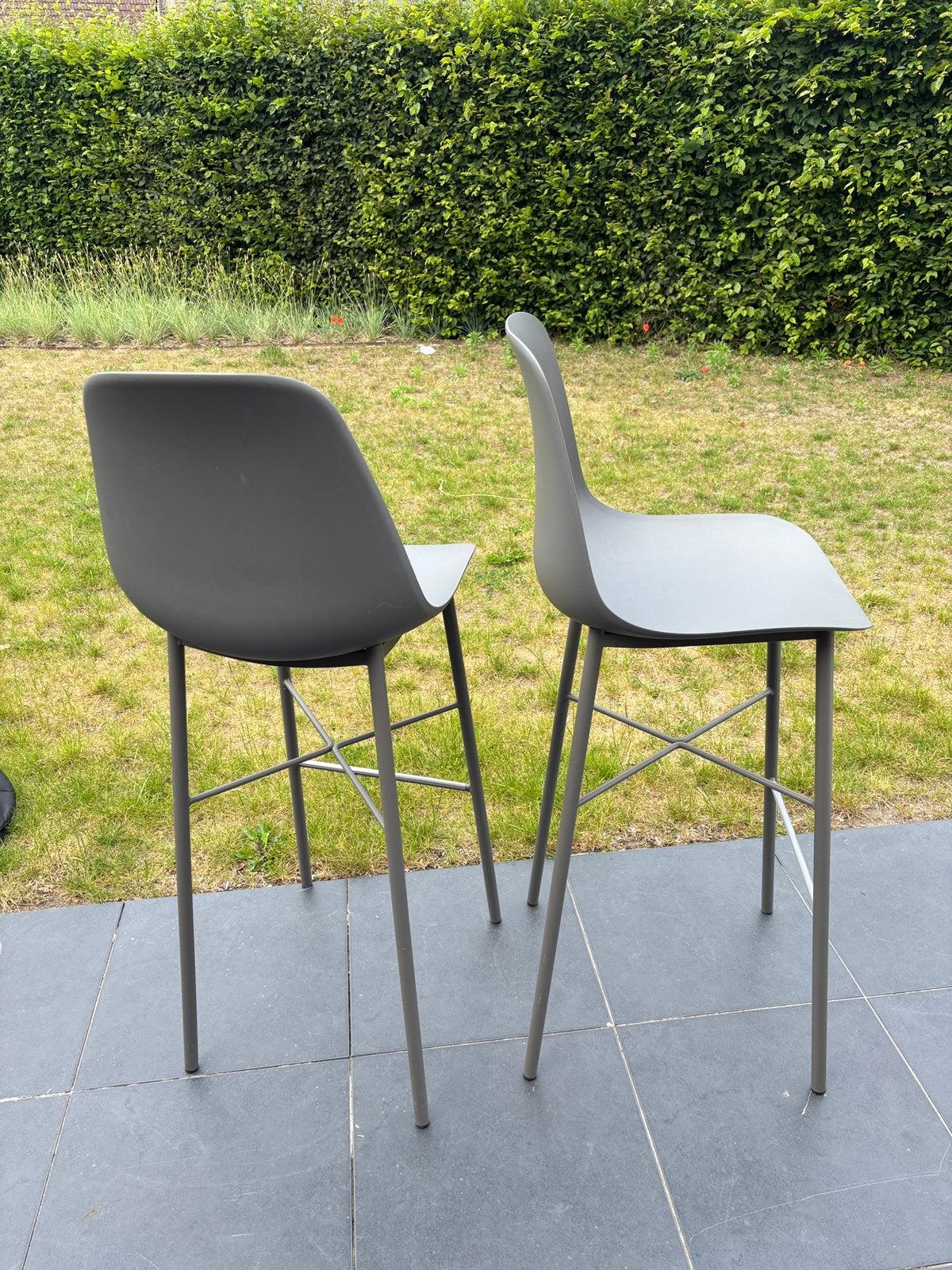 2 barstoelen 80 cm, Huis en Inrichting, Barkrukken, Ophalen, Zo goed als nieuw