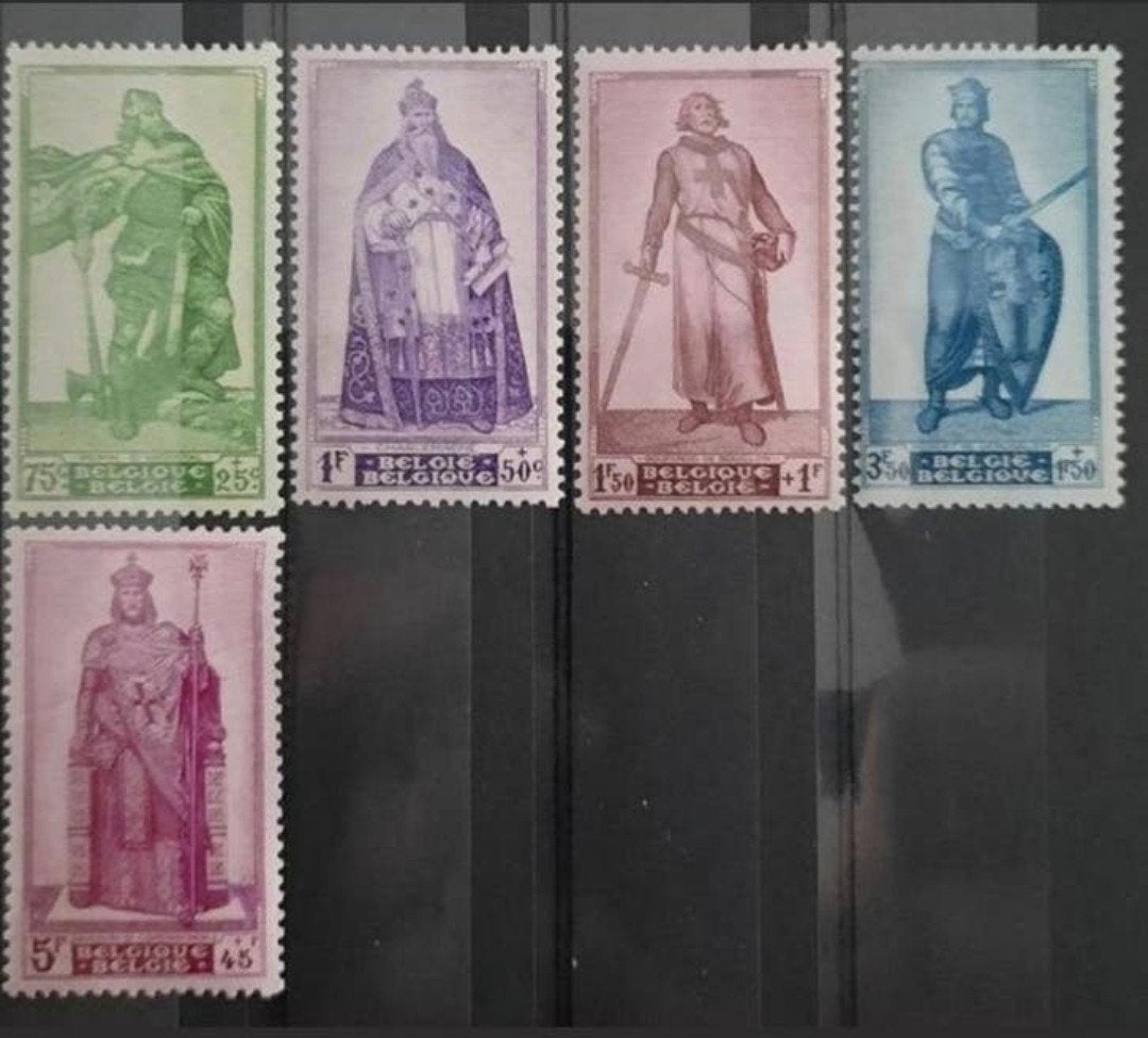 België: OBP 737/41 ** Portretten van de Senaat I 1946., Postzegels en Munten, Postzegels | Europa | België, Orginele gom, Ophalen of Verzenden