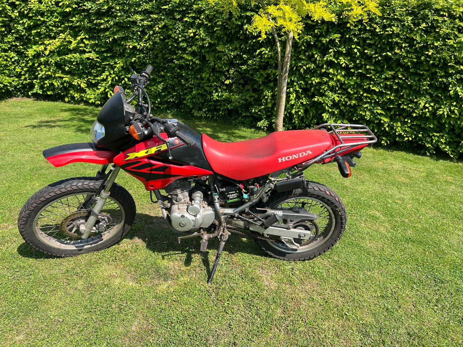Honda XR 125 (sans papiers), Enlèvement