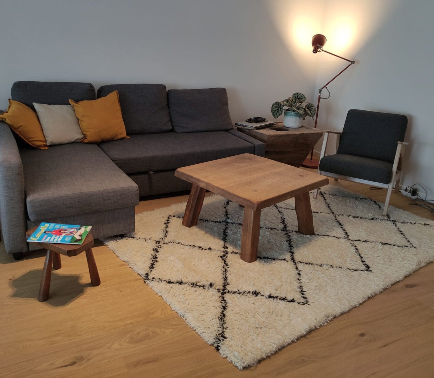 Tapis style berbère en laine, Maison & Meubles, Ameublement | Tapis & Moquettes