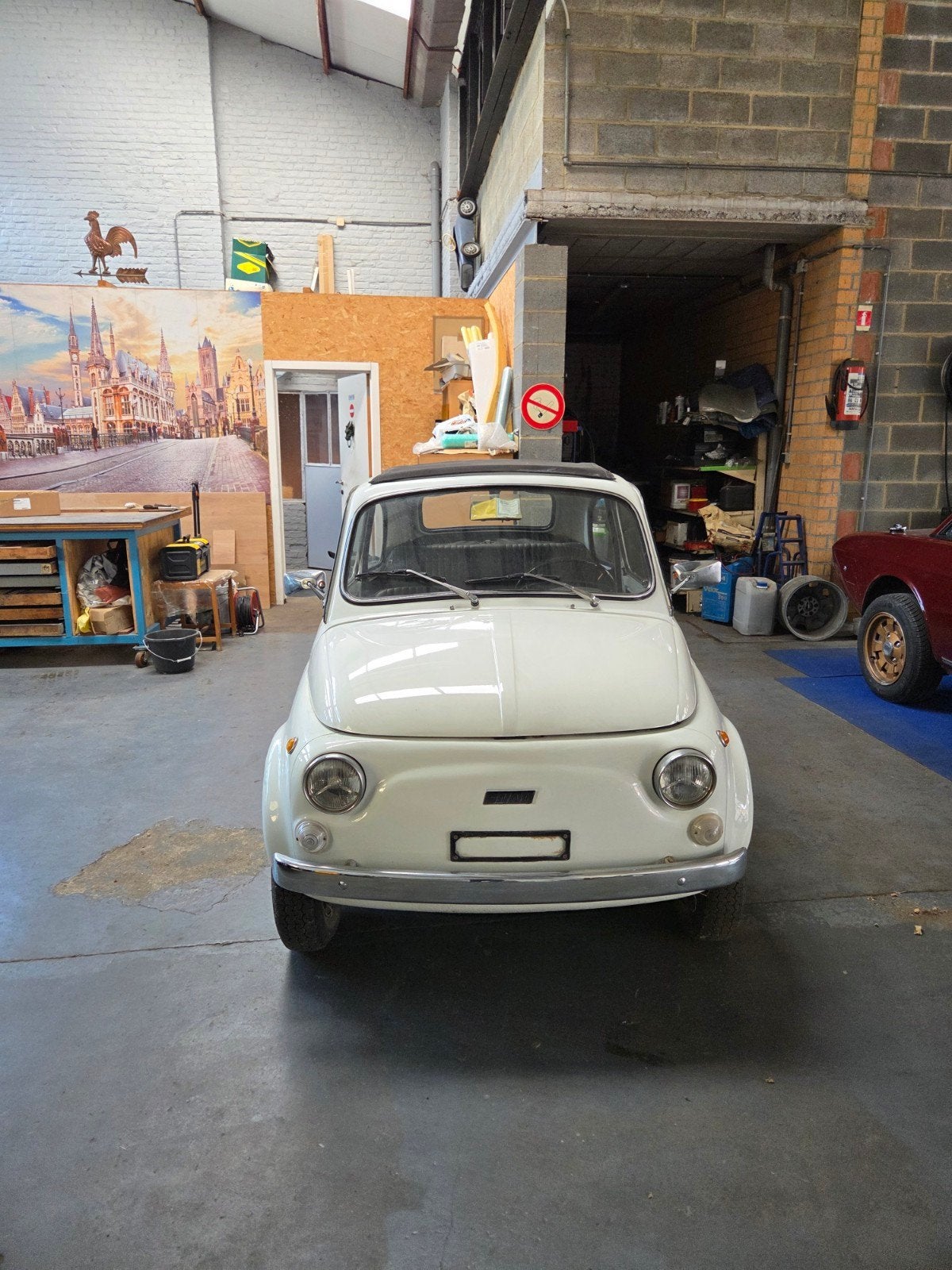Fiat 500 Ancêtre 1970, Autos, Achat, Noir, Particulier, 3 portes