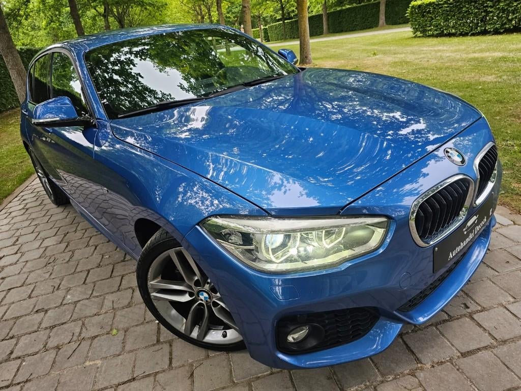 Bmw 11i ia 1serie M pack | AUTOMAAT | 18INCH BREEDSET, Auto's, BMW, 1 Reeks, Blauw, Alcantara, Bedrijf