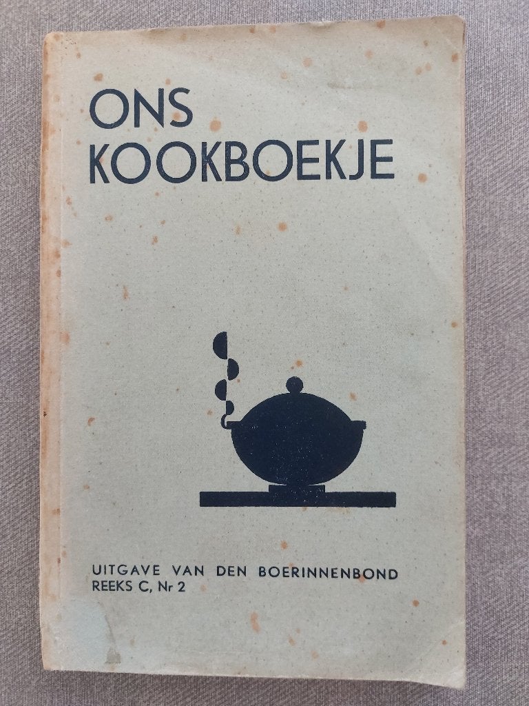 Ons kookboek 1936, Livres, Enlèvement ou Envoi, Utilisé, Pays-Bas et Belgique