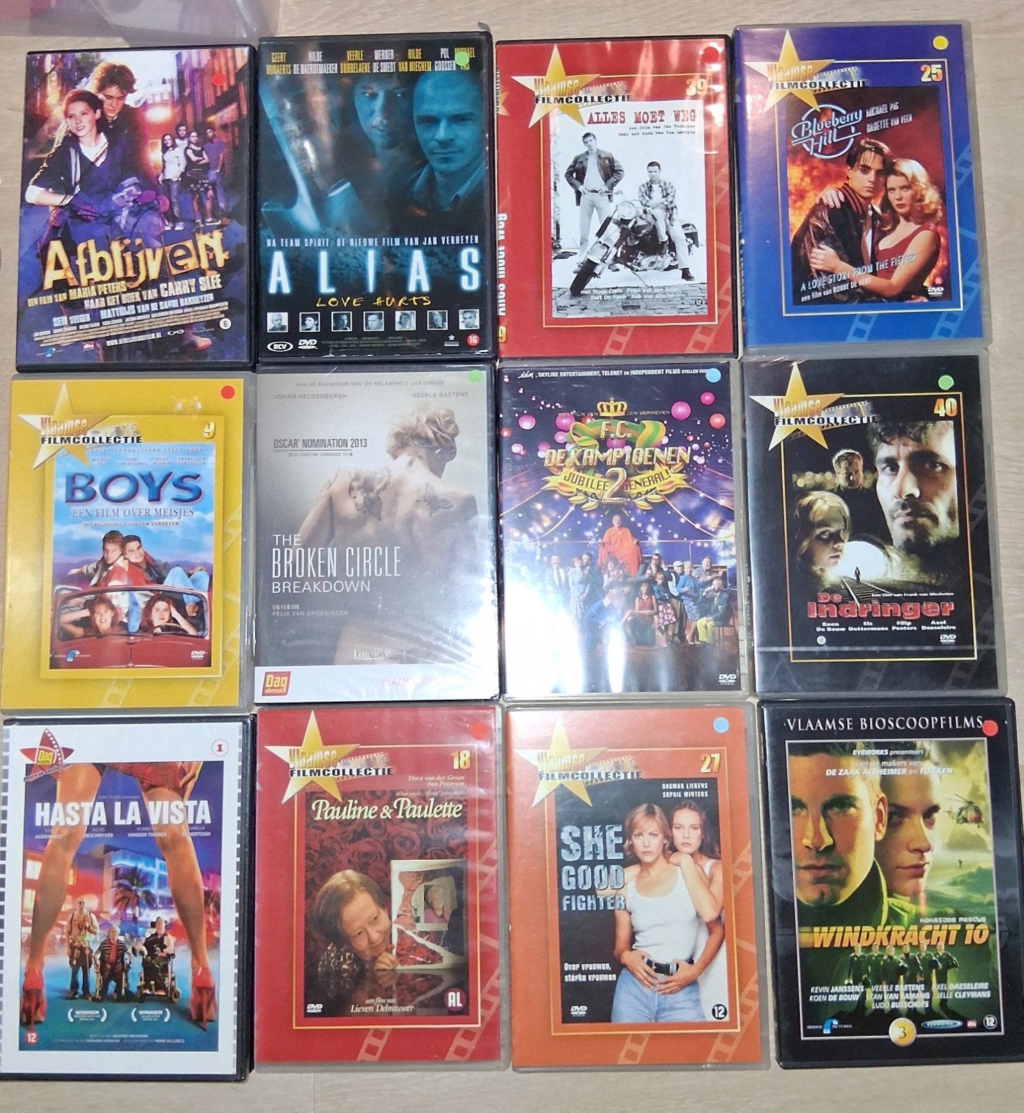 Vlaamse top-films op dvd, Nederlands, Drama, Ophalen of Verzenden, Zo goed als nieuw