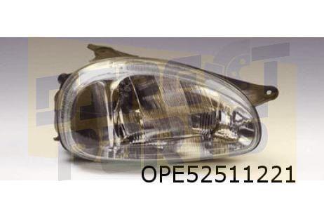 Opel Corsa B (12/93-12/01) koplamp Links (hm.) OES! 1216488, Neuf, -, -, Opel