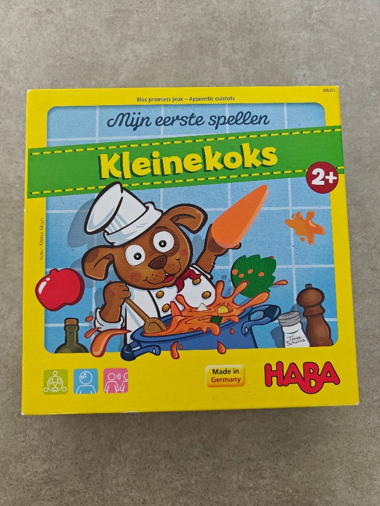 HABA spelletje - Kleine koks, Ophalen, Zo goed als nieuw, Taal en Lezen
