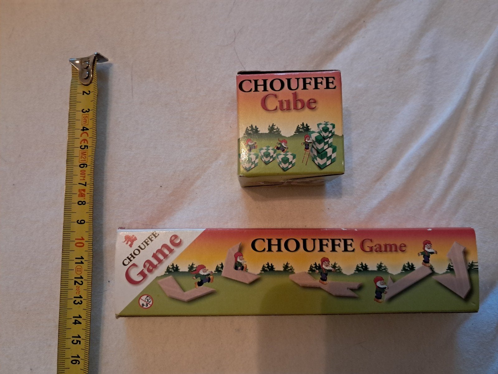 2 spelletjes La Chouffe, Ophalen of Verzenden