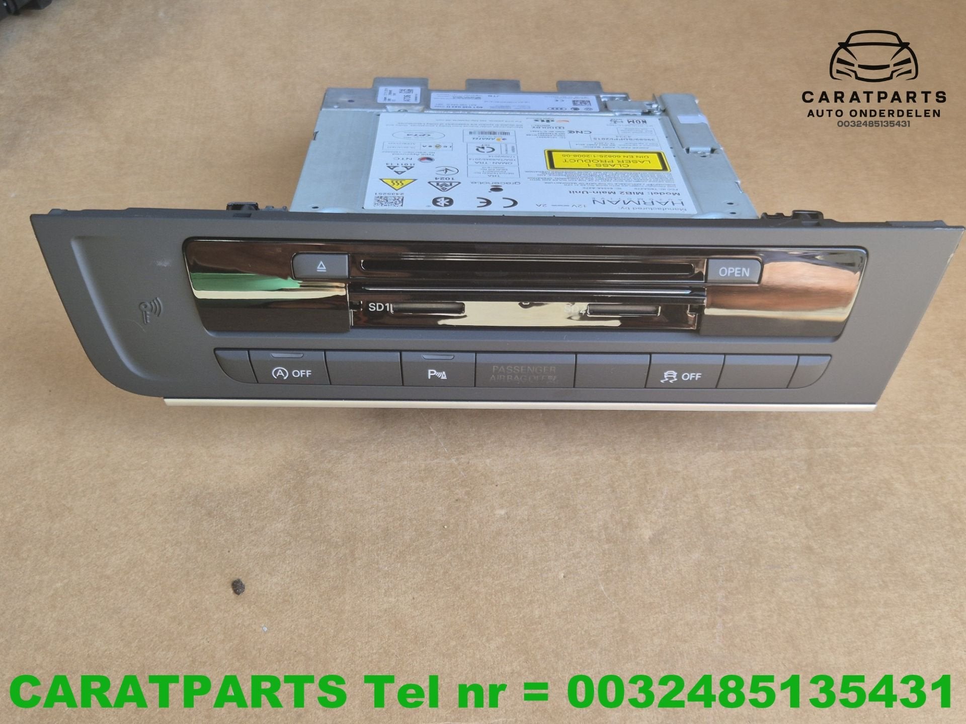 4G1035043D Audi A6 MMi A7 multimedia unit a7 MIB s6 s7 rs6, Gebruikt, AUDI AG, Auto-Union-Strasse 1
85045  Ingolstadt, DE, Audi