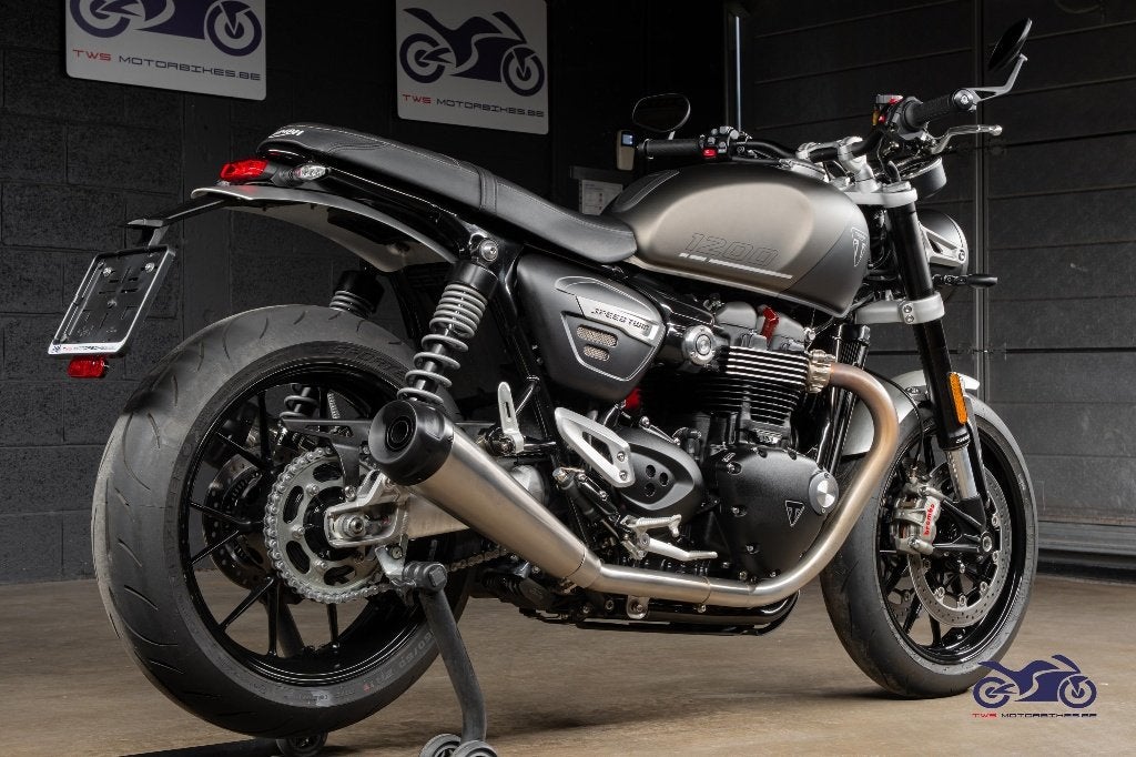 Triumph Speed Twin 1200 - 1.653 km Tva Recuperable, Motos, 1197 cm³, Permis Moto A, Entreprise, Occasion