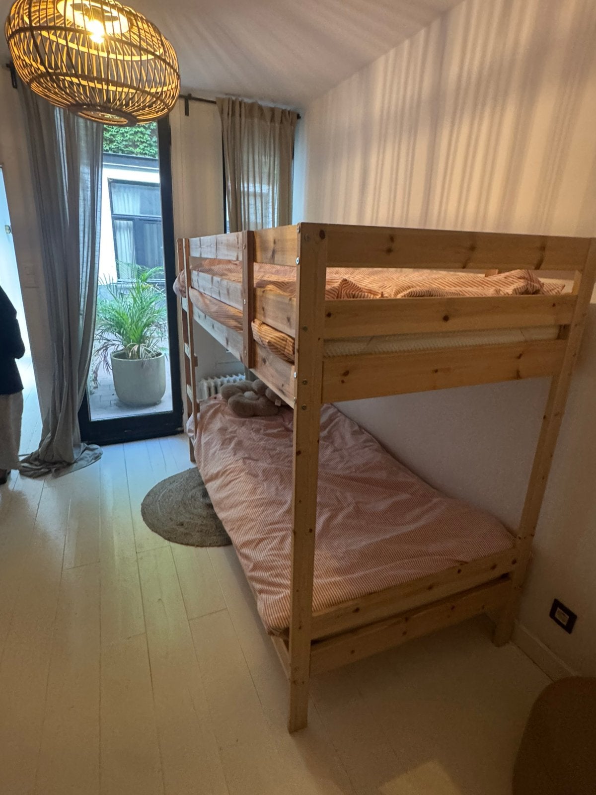 Stapelbed ikea voor kinderen MYDAL, Huis en Inrichting, Slaapkamer | Stapelbedden en Hoogslapers, Ophalen, Zo goed als nieuw, Stapelbed