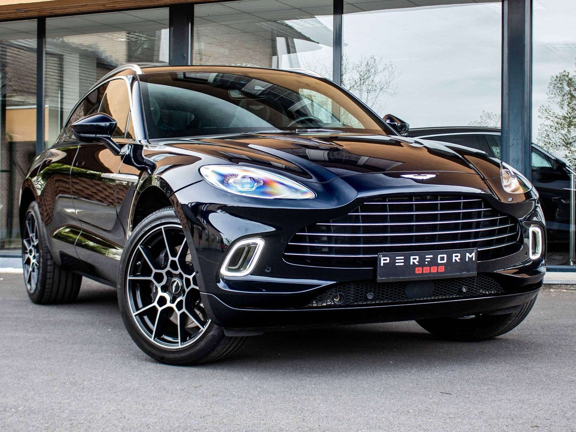 Aston Martin DBX 1 OWNER*14m ASTON WARRANTY*FULL SERVICE BOO, Auto's, Automaat, Dealer onderhouden, Gebruikt, Blauw