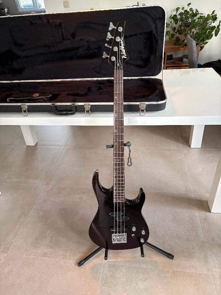 Basse électrique Washburn, Musique & Instruments, Enlèvement, Utilisé, Solid body, Autres marques