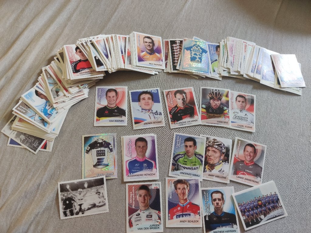 Panini stickers wielrennen, Envoi, Comme neuf, Sport