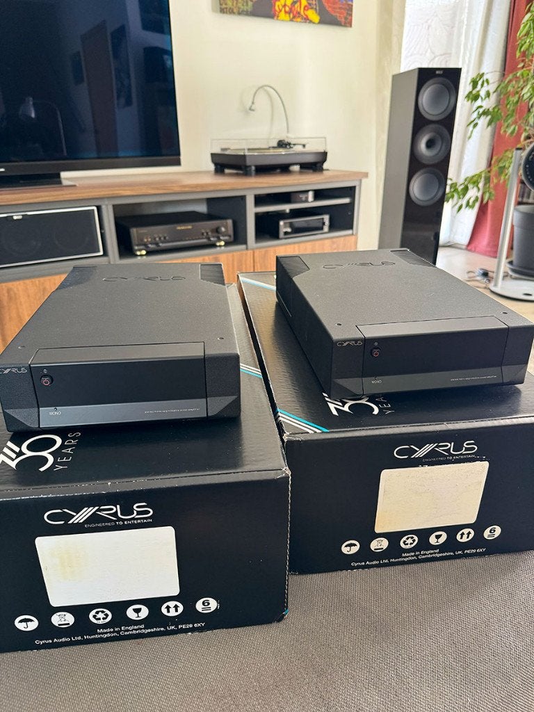 [VDS] Deux Cyrus X Power (À réviser > bien lire l'annonce), Enlèvement, Ne fonctionne pas, Stéréo, 120 watts ou plus