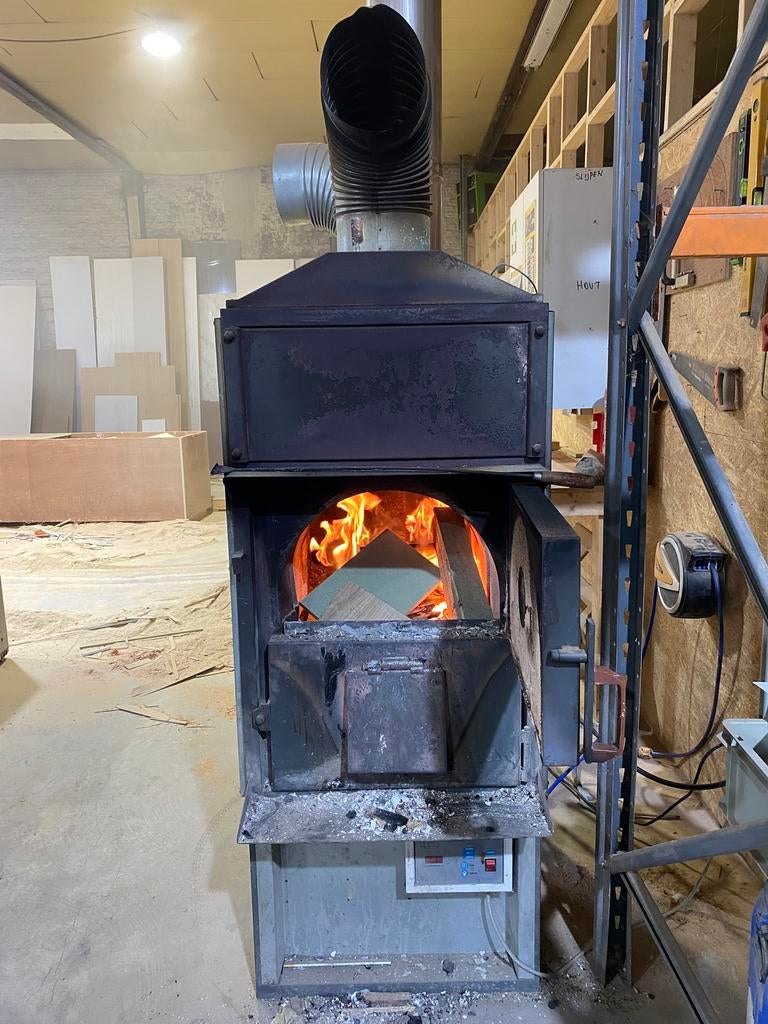 Houtkachel, Huis en Inrichting, Kachels, Ophalen, Gebruikt, Hout, Houtkachel