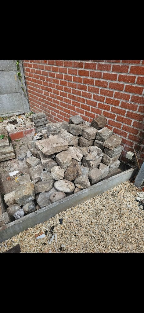 Stenen, Jardin & Terrasse, Gravier, Rochers & Caillasse, Enlèvement