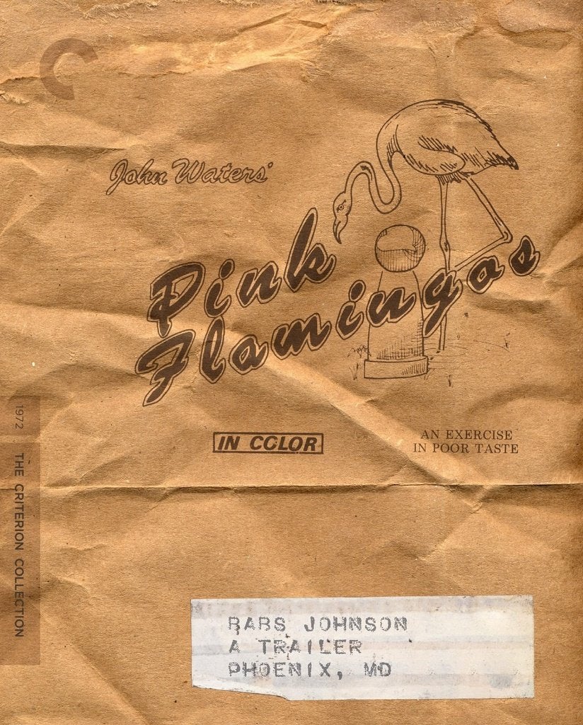 Pink Flamingos Criterion Region A blu-ray, Engels, Inclusief boekje, Film, Drama