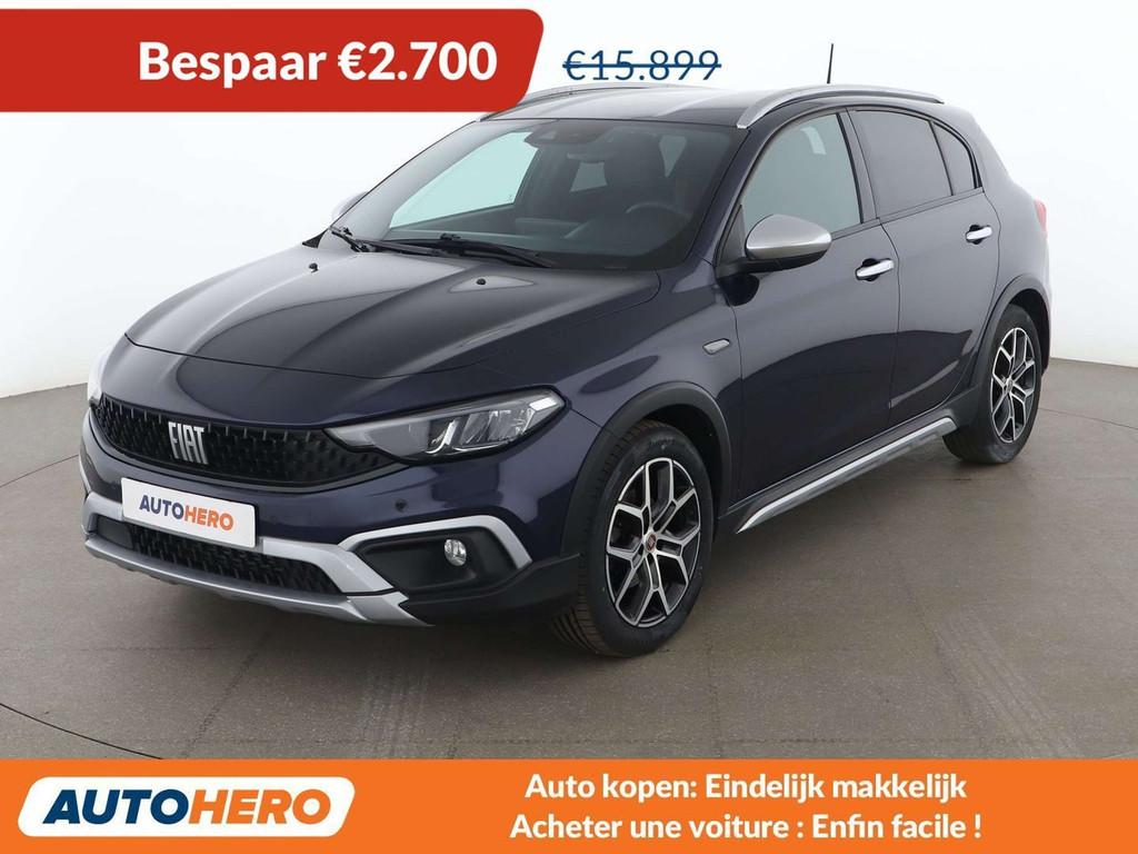Fiat Tipo 1.6 M-Jet Cross (bj 2021), Auto's, Fiat, Te koop, Tipo, ABS, Adaptive Cruise Control, Airbags, Airconditioning, Automatische klimaatregeling