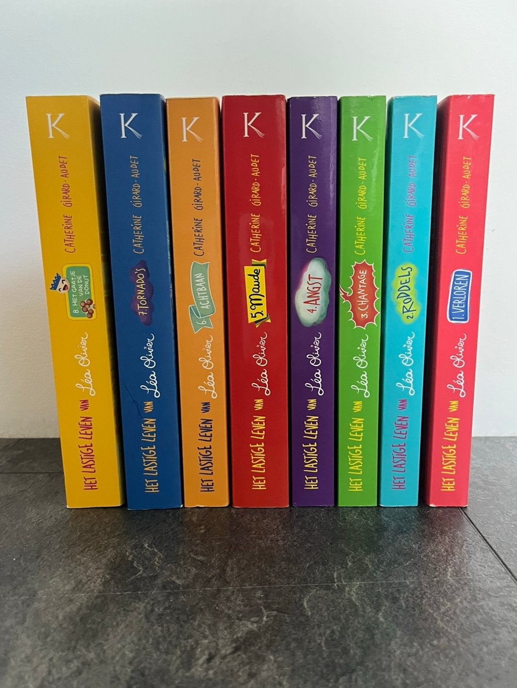 Het Lastige Leven van Léa Olivier boeken 1 t.e.m. 8, Boeken, Ophalen of Verzenden, Zo goed als nieuw