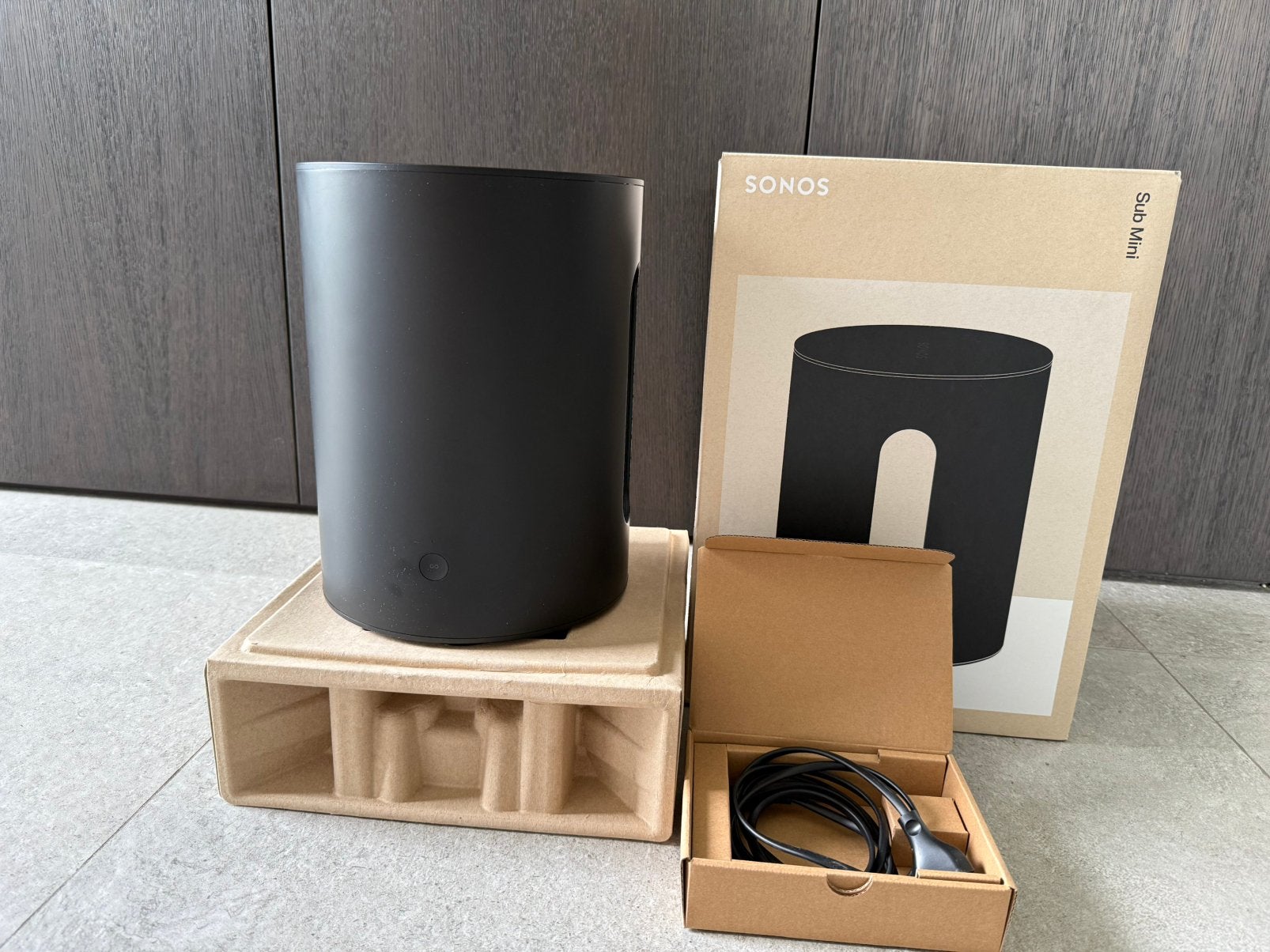 Sonos Sub Mini (noir), TV, Hi-fi & Vidéo, Enceintes, Comme neuf, Subwoofer, Sorento, Wi-Fi, Enlèvement ou Envoi